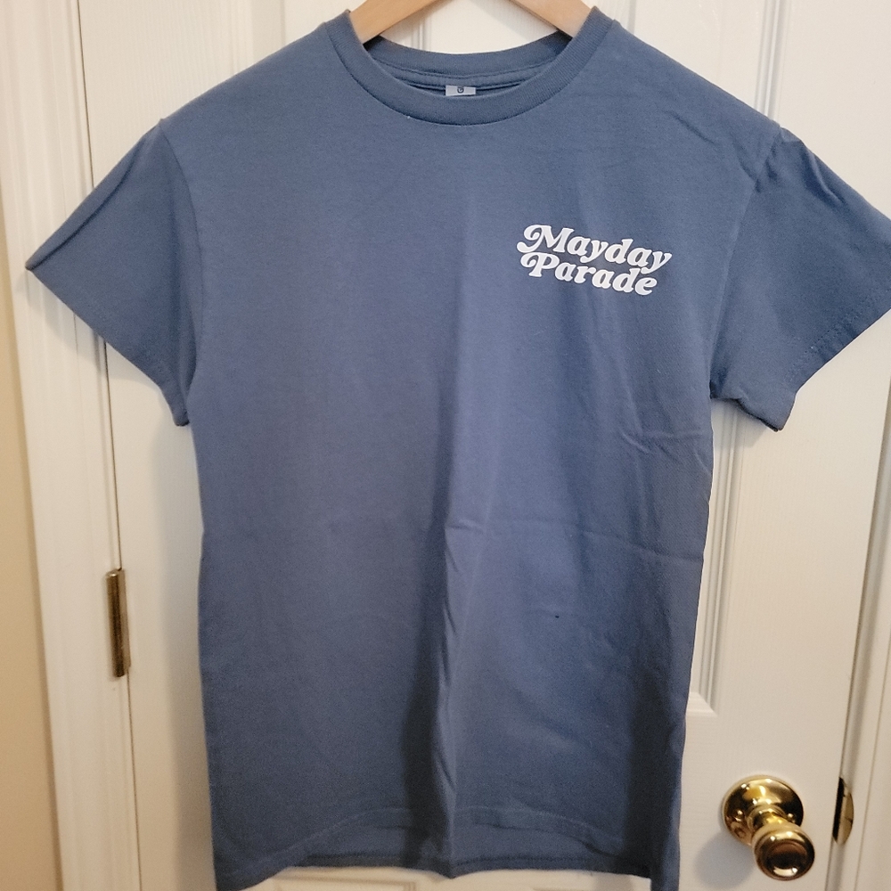Mayday Parade Sunshine Is a State of Mind Size S Slate Blue - Picture 2 of 3